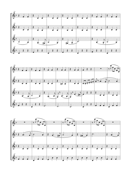 Swan Lake Waltz For Clarinet Quartet Page 2