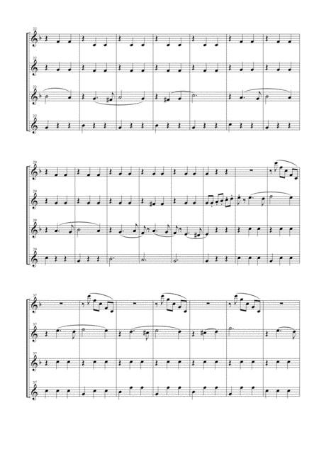 Swan Lake Waltz For Saxophone Quartet Page 2