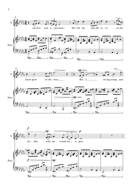 Sweet Dreams Are Made Of This Satb Page 2