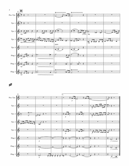 Symphonic Metamorphosis Iv Marche For Trumpet Ensemble Page 2