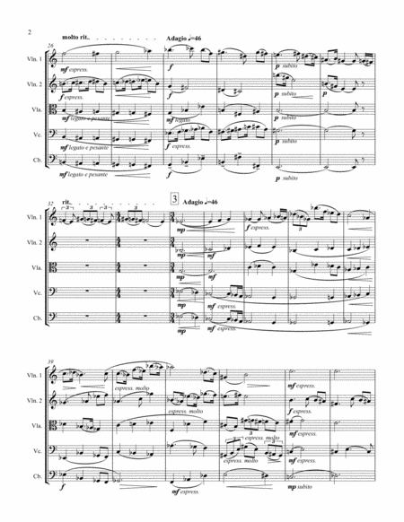 Symphony For String Orchestra Op 2 Page 2