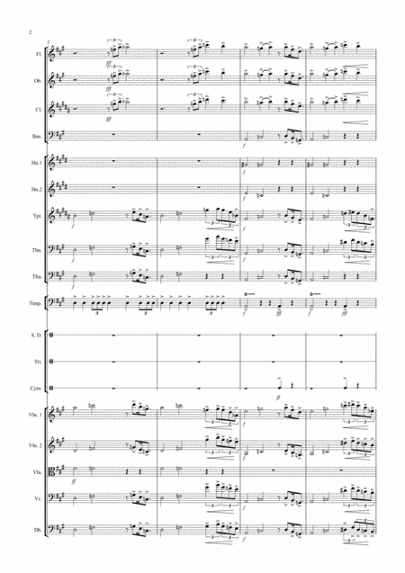 Symphony No 1 The Titanic Movement 1 Allegro Moderato Page 2