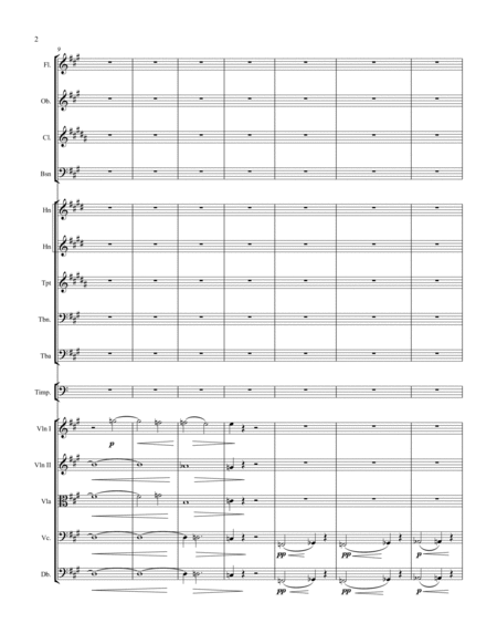 Symphony No 13 In A Score And Parts Page 2