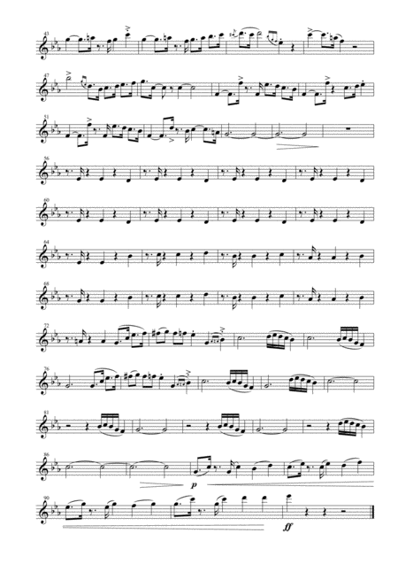 Take Five For Saxophone Quartet Page 2