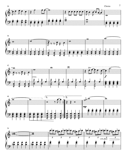 Take On Me A Ha Piano Page 2