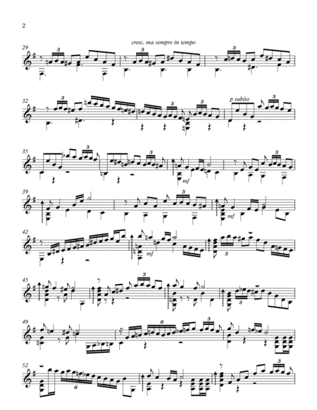 Tango 1 For Guitar Solo Page 2