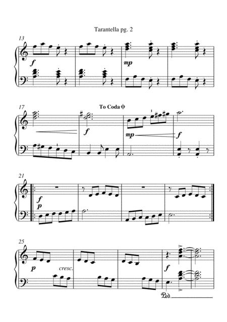 Tarantella Early Intermediate Page 2