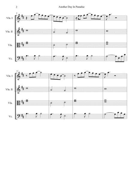 Tchaikovsky Overture From Nutcracker Suite For Bass Flute Piano Page 2
