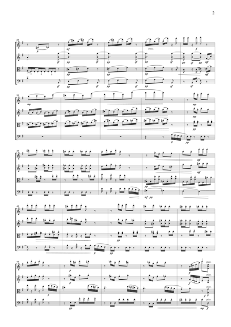 Tchaikowsky Dance Of The Sugar Plum Fairy From The Nutcracker For String Quartet Ct008 Page 2