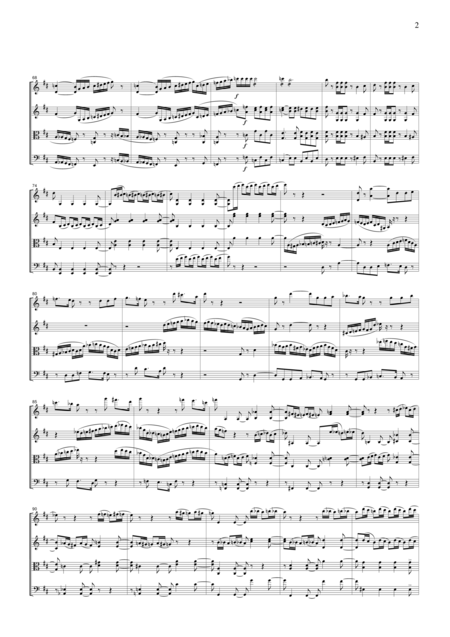 Tchaikowsky Fantasy Overture Romeo And Juliet For String Quartet Ct006 Page 2