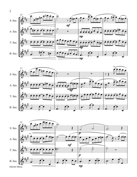 Tco Tco For Saxophone Quartet Page 2