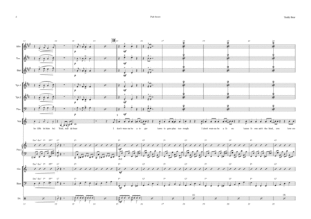 Teddy Bear Small Band 4 6 Horns Vocal Key Of C Page 2