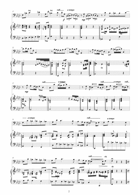 Telemann Bassoon Sonata In F Minor Twv 41f1 For Bassoon And Cembalo Or Piano Page 2