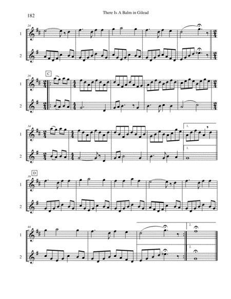 Ten Selected Hymns For The Performing Duet Vol 10 Alto And Tenor Saxophone Page 2