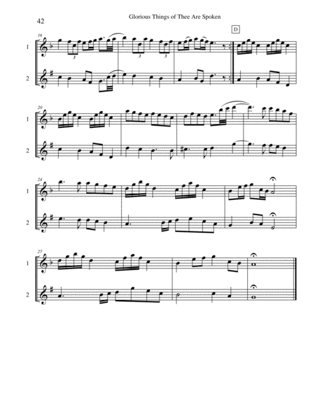 Ten Selected Hymns For The Performing Duet Vol 3 Flute And Trumpet Page 2