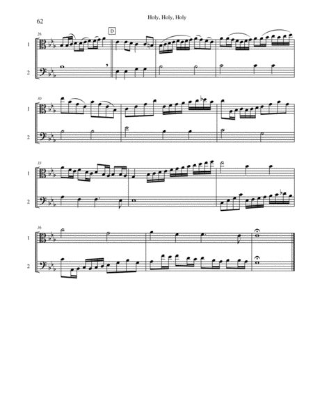 Ten Selected Hymns For The Performing Duet Vol 4 Viola And Cello Page 2