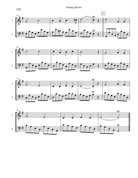 Ten Selected Hymns For The Performing Duet Vol 8 Oboe And Bassoon Page 2