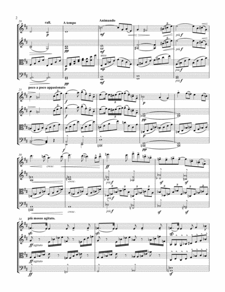 Thais Meditation For String Quartet Page 2