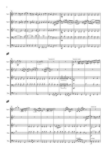 The Beatles Penny Lane Brass Quintet Page 2