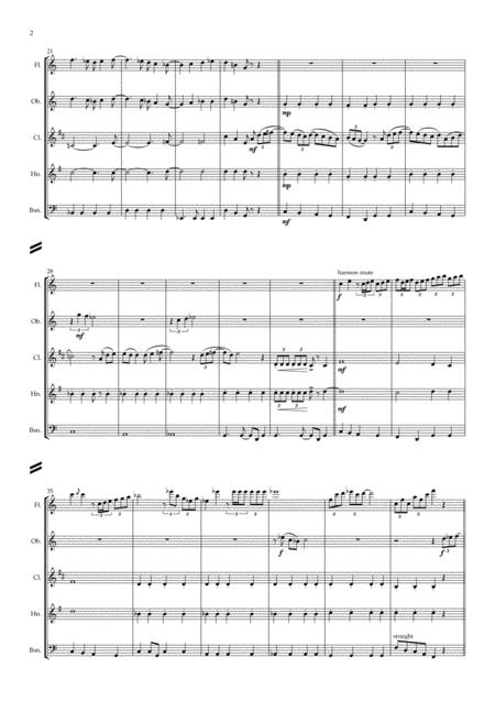 The Beatles Penny Lane Wind Quintet Page 2