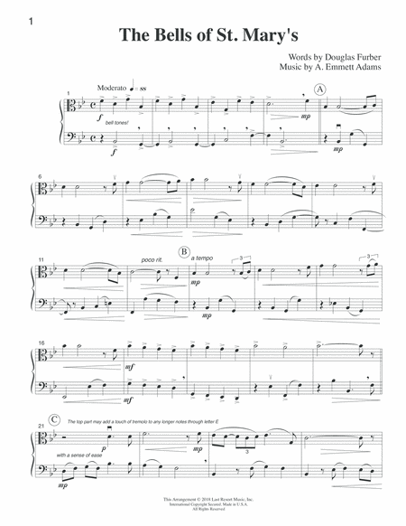 The Bells Of St Marys For Viola Cello Duet Or Bassoon Music For Two Page 2