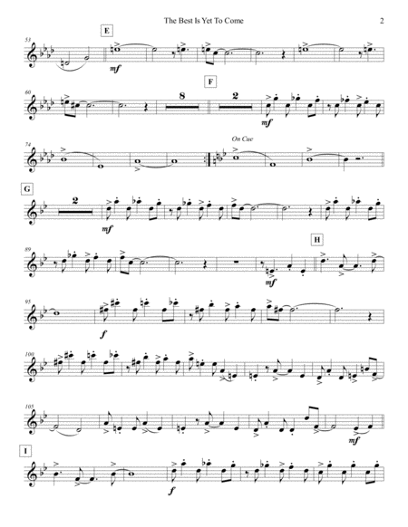 The Best Is Yet To Come Bass Flute Page 2