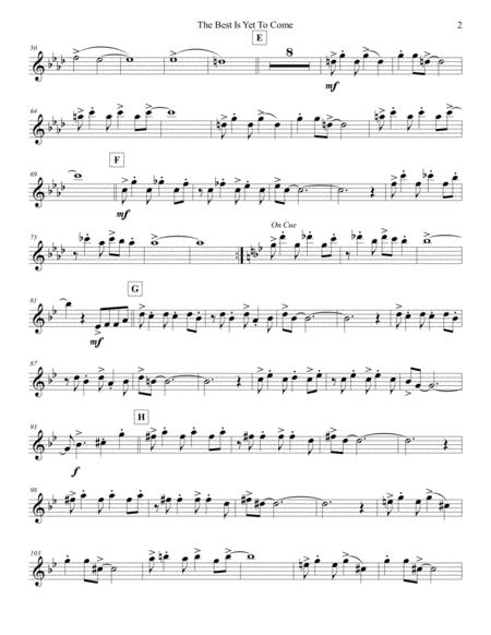 The Best Is Yet To Come Flute 2 Page 2