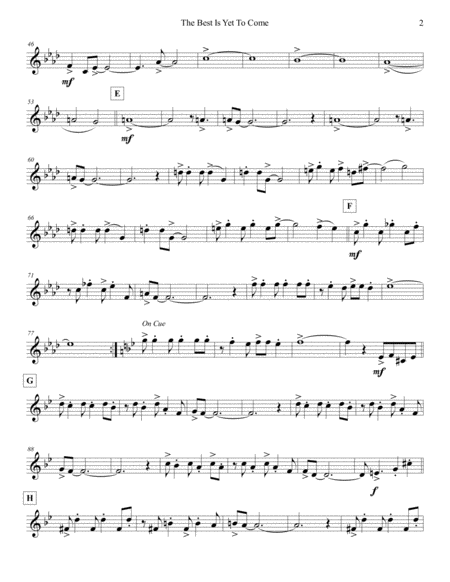 The Best Is Yet To Come Flute 4 Page 2