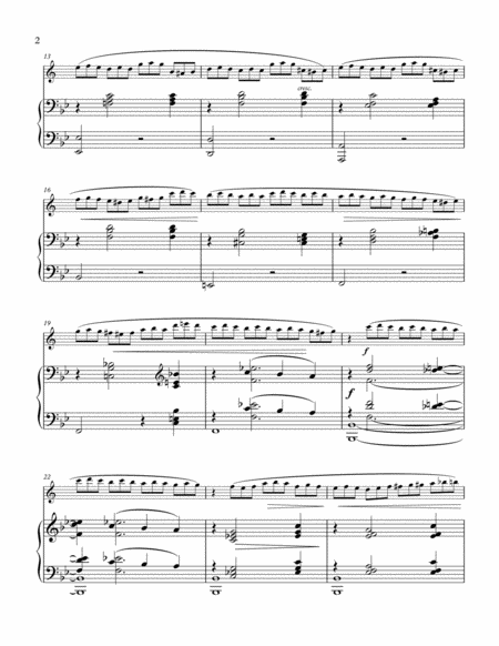 The Butterfly By Alexander Ilyinsky For Bb Clarinet And Piano Arr Seunghee Lee Page 2