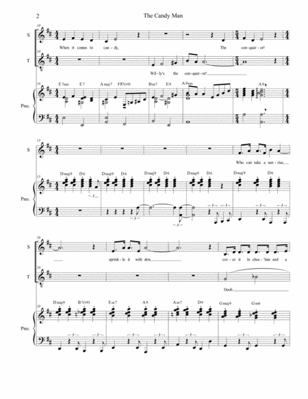 The Candy Man Duet For Soprano And Tenor Solo Page 2