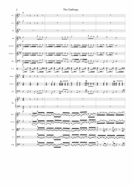 The Challenge A Super Fantastic Concert For Electric Guitar And Orchestra Page 2