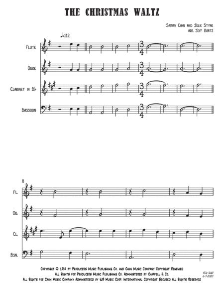 The Christmas Waltz Wind Quartet Page 2