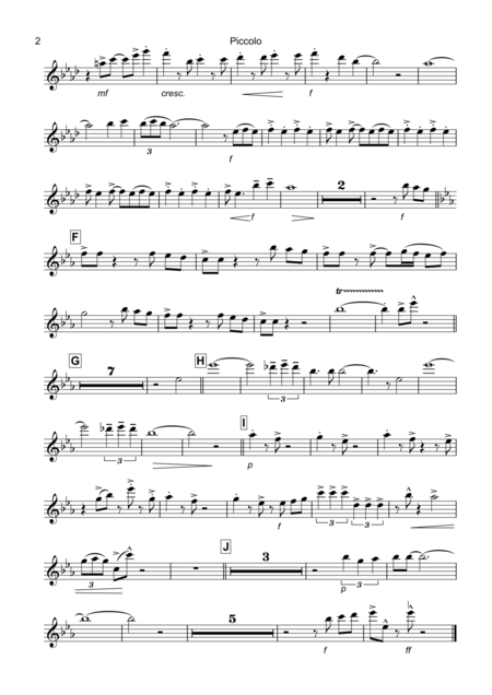 The Continental For Concert Band Set Of Parts Page 2