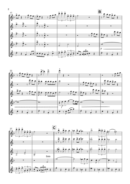 The Continental Saxophone Quintet Page 2