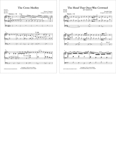 The Cross Medley Selections For Solo Organ Orc01 Page 2