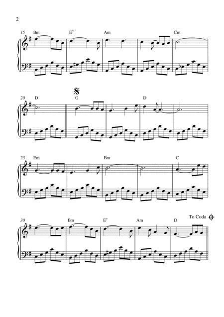 The End Of The World Piano Solo With Chords Page 2