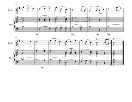 The First Noel English Horn And Piano Page 2