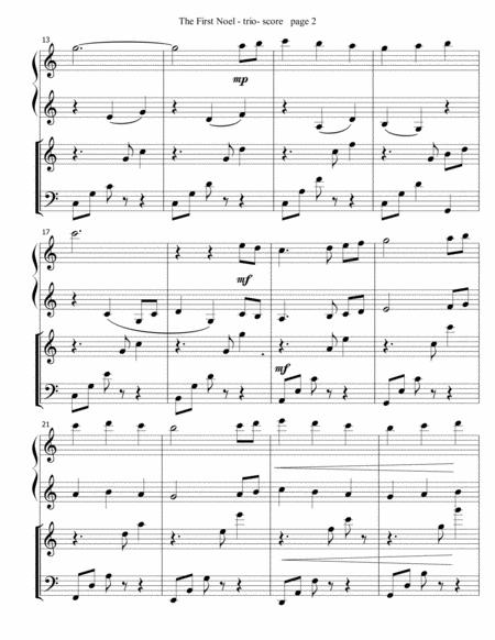 The First Noel For Harp Flute And Viola Page 2