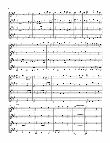 The First Noel Sax Quartet Aatb Page 2