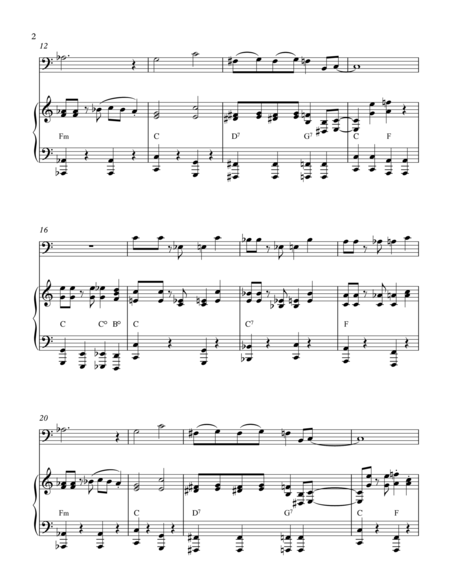 The Flappers Ball 1920s Style Trombone Piano Page 2