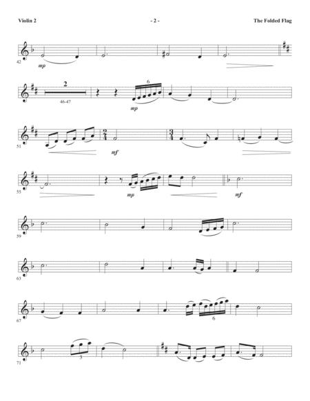 The Folded Flag Violin 2 Page 2