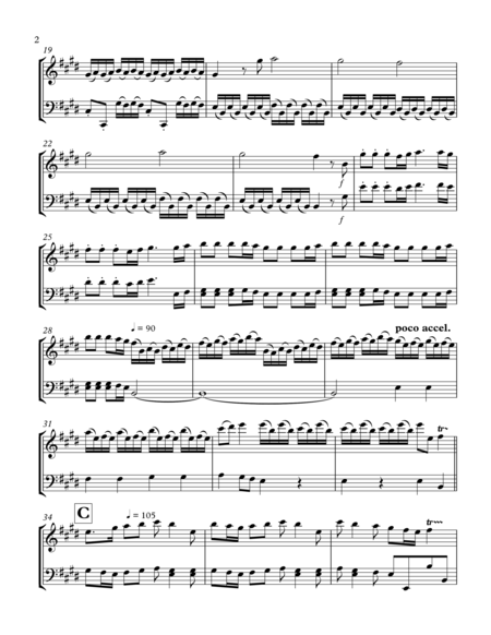 The Four Seasons Spring Violin Cello Duet Page 2