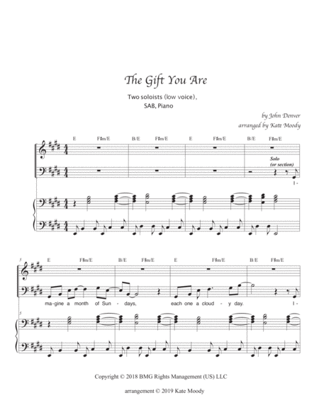 The Gift You Are Low Solos Sab Page 2