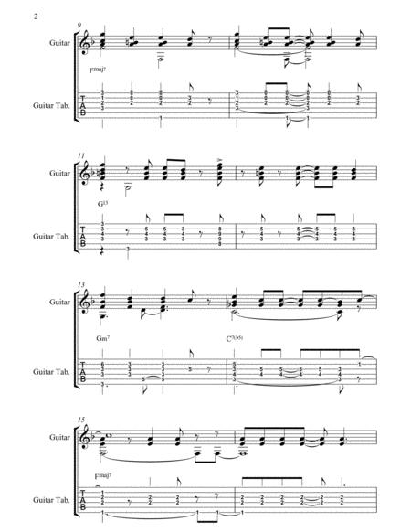 The Girl From Ipanema For Guitar Fingerstyle Page 2