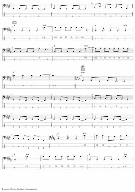 The Hitman Queen John Deacon Complete And Accurate Bass Transcription Whit Tab Page 2