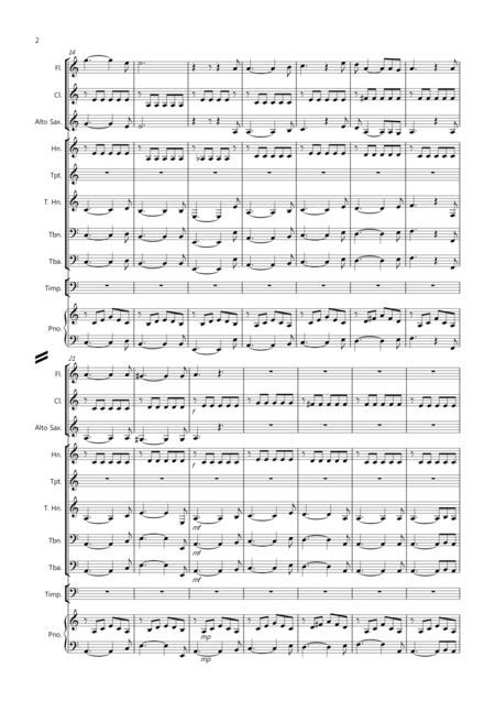 The House Of The Rising Sun For School Concert Band Page 2