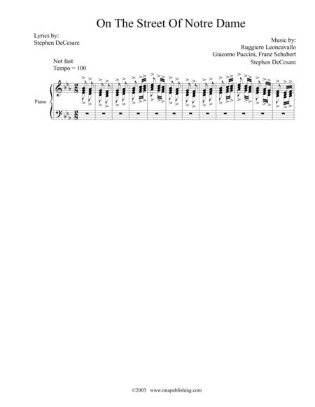 The Juggler Of Notre Dame The Musical Piano Vocal Score Page 2