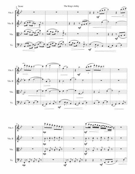 The Kings Jollity For String Quartet Page 2