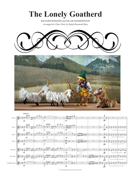 The Lonely Goatherd From The Sound Of Music For Flute Choir Page 2