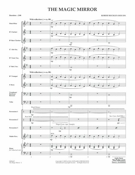 The Magic Mirror Conductor Score Full Score Page 2